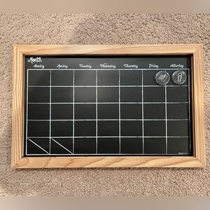 CHALKBOARD Wall Calendar 11x17in. The Board Dudes